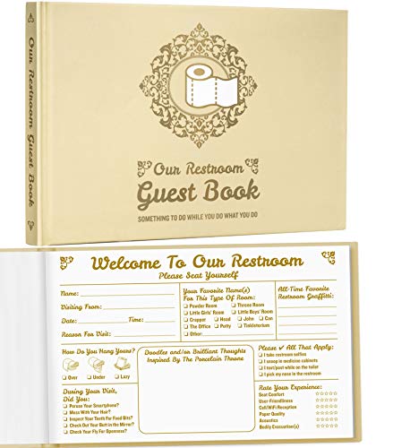 Bathroom Guest Book