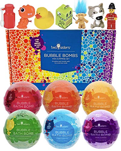 Bubble Bath Bombs for Kids with Surprise Toys