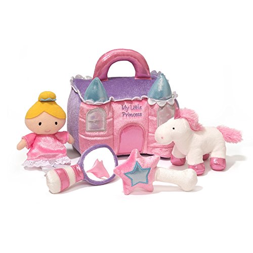 GUND Princess Castle Stuffed Plush Playset