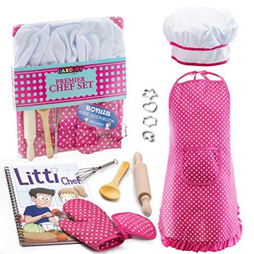 JaxoJoy Complete Kids Cooking and Baking Set