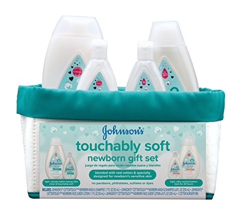 Johnson and Johnson Touchably Soft Newborn Skincare