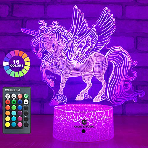 LED Color-Changing Unicorn Nightlight