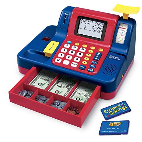 Learning Resources Pretend and Play Teaching Cash Register
