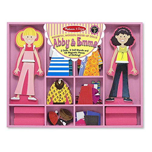 Melissa and Doug Abby and Emma Magnetic Dress-Up Set