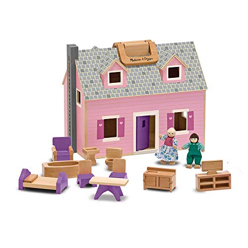 Melissa and Doug Fold and Go Mini Dollhouse