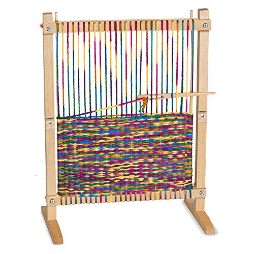 Melissa and Doug Wooden Multi-Craft Weaving Loom