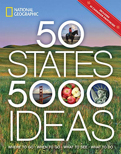 National Geographic 50 States 5000 Ideas Travel Book