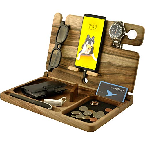 Natural Wood Cell Phone Stand