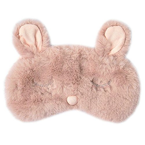 Plush Rabbit Eye Mask Cute Sleeping Eye Cover