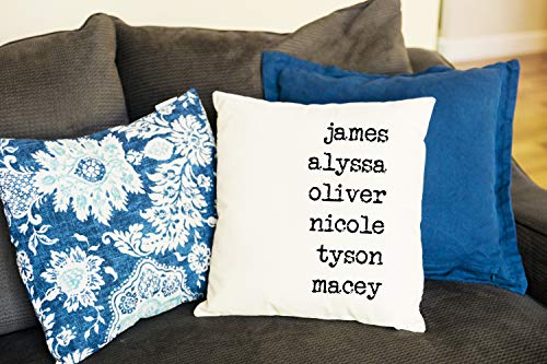 Quality Personalized Throw Pillow Cover