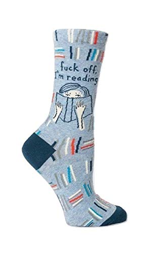 Reading Novelty Crew Socks