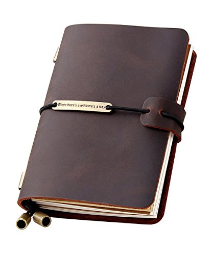 Refillable Handmade Traveler’s Journal