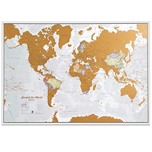 Scratch Off Map of the World