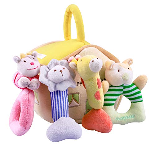 Soft Animals Rattle Set