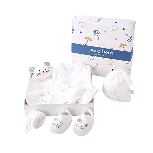 Unisex 7-Piece Layette Set