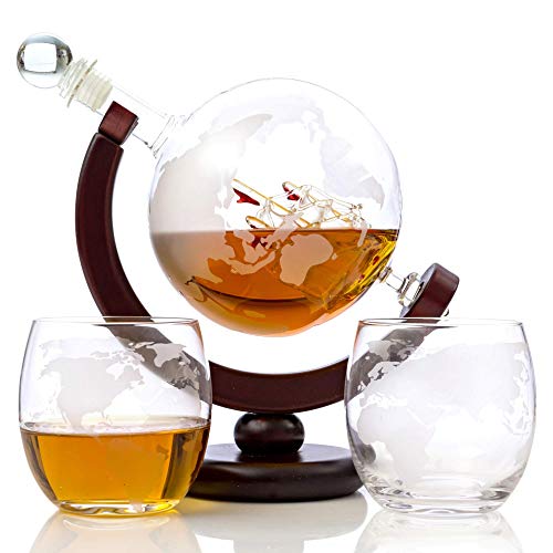 Whiskey Globe Decanter