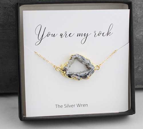 You Are My Rock Necklace