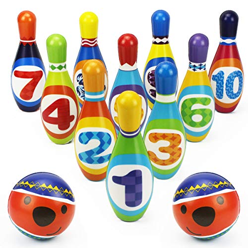 iPlay iLearn Kids Bowling Toy Set