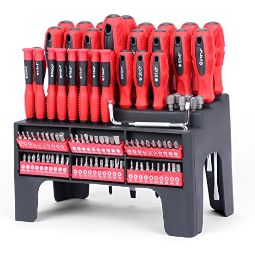 100-Piece Magnetic Screwdriver Set