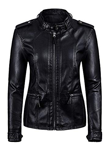 A Faux Leather Jacket