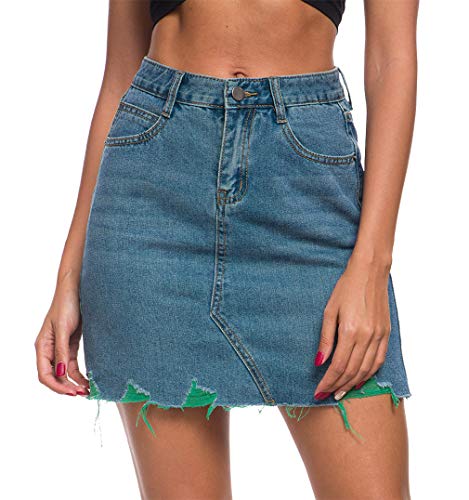 A Fresh Denim Skirt