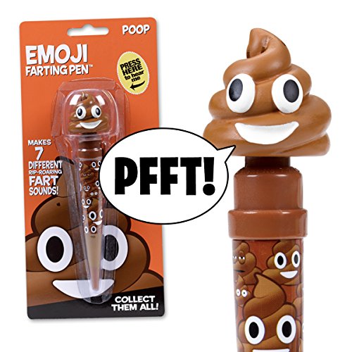 Farting Poop Emoji Pen