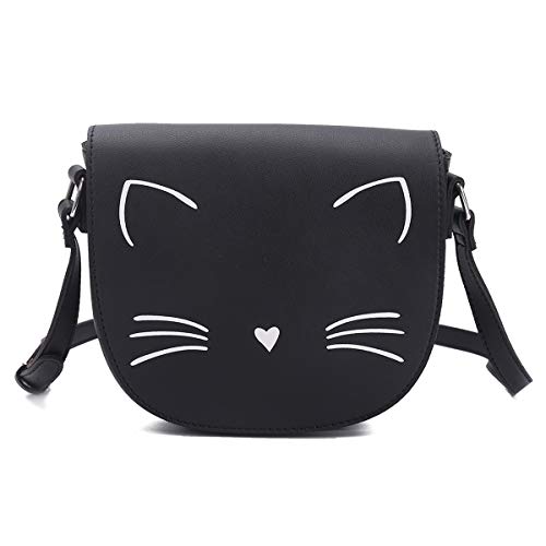 Gladdon Black Cat Crossbody Purse