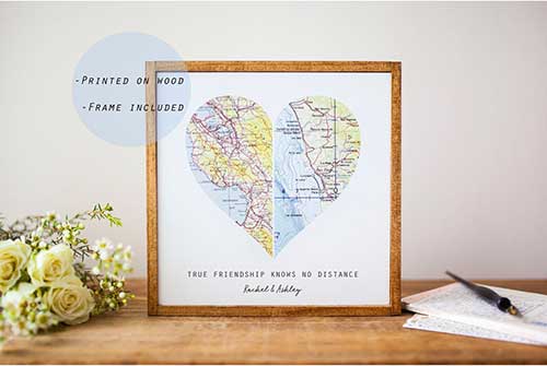 Personalized Map Art