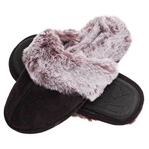 Faux Fur House Slippers
