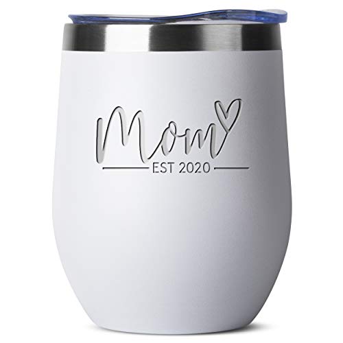 First Time Mom Inscribed Stainless Steel Tumbler