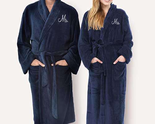 His and Her Bathrobes