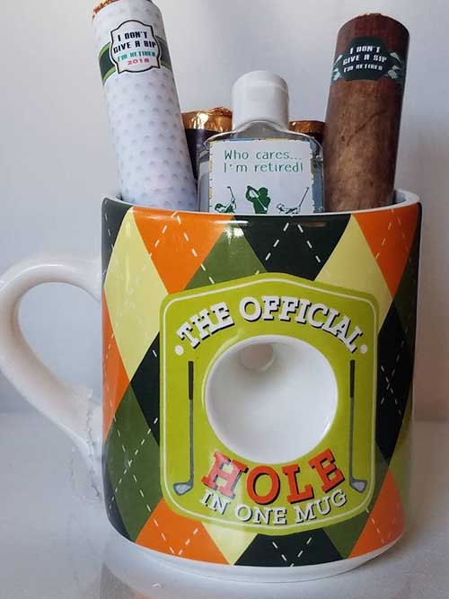 Hole in One Coffee Cup