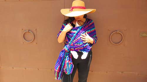 Mexican Fabric Baby Carrier