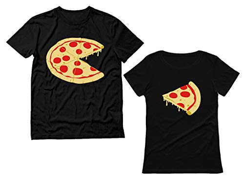 Mr. and Mrs. Pizza Slice Shirts