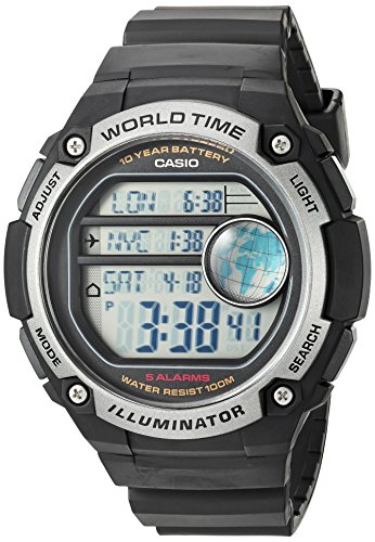 Multiple Time Zone Digital Watch