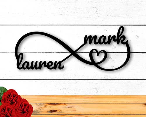 Personalized Metal Wall Art