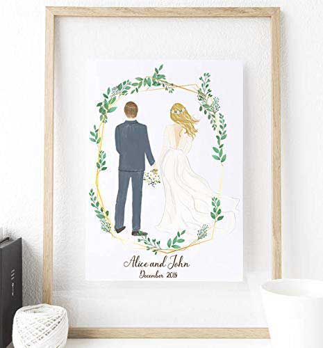 Personalized Wedding Portrait