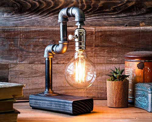 Steampunk Table Lamp