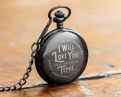 Engraved Pocket Watch