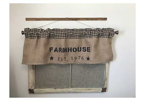 Farmhouse Valance