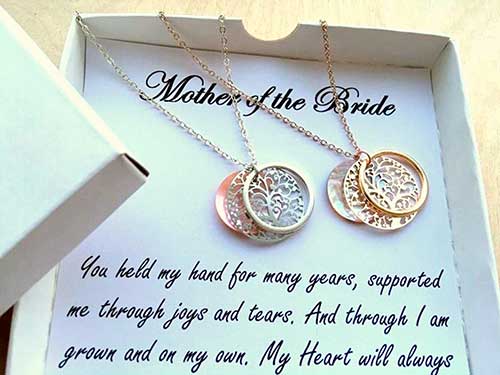 Mother of the Bride Family Tree Necklaces