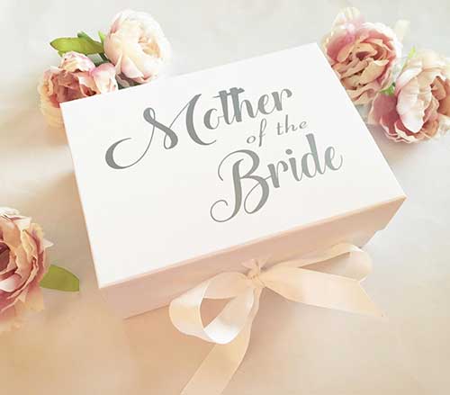 Mother of the Bride Luxury Keepsake Box