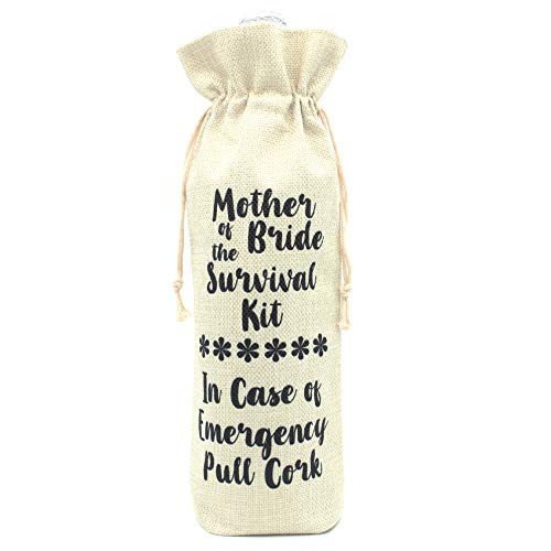 Mother of the Bride Wine Bottle Cover