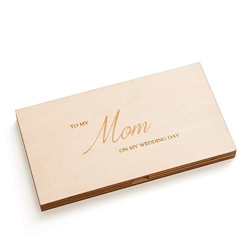 Mother of the Bride Wooden Box and Note Set