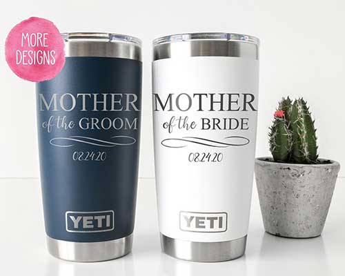 Personalized Mother of the Bride YETI Tumbler