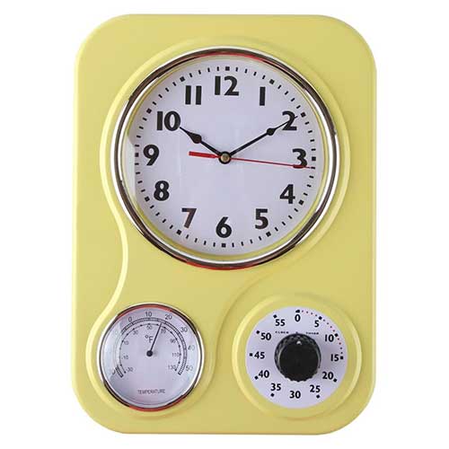 Retro Kitchen Wall Clock