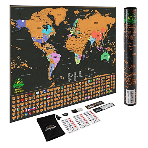 Scratch off the World Travel Map