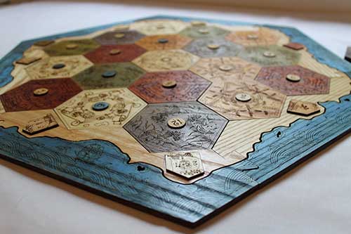 Settlers of Catan Custom Gameboard