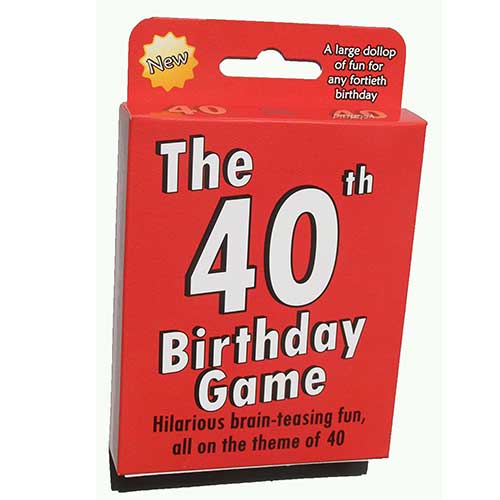 The 40th Birthday Game