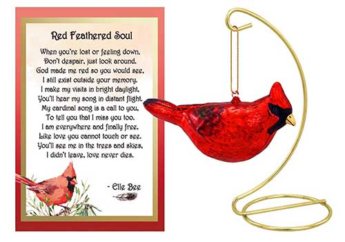 Bird Ornament and Poem